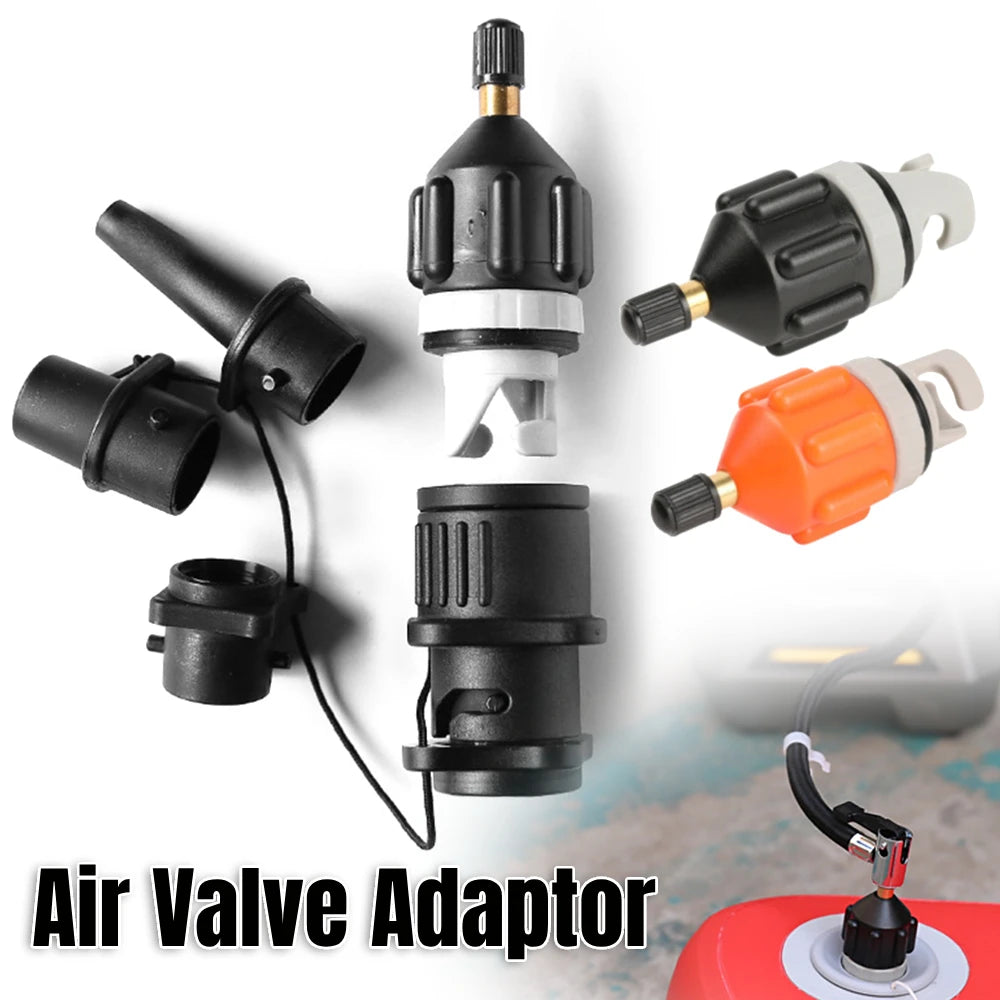 Air Valve Adapter For SUP Boards Kayak Inflatable Boats Pump
