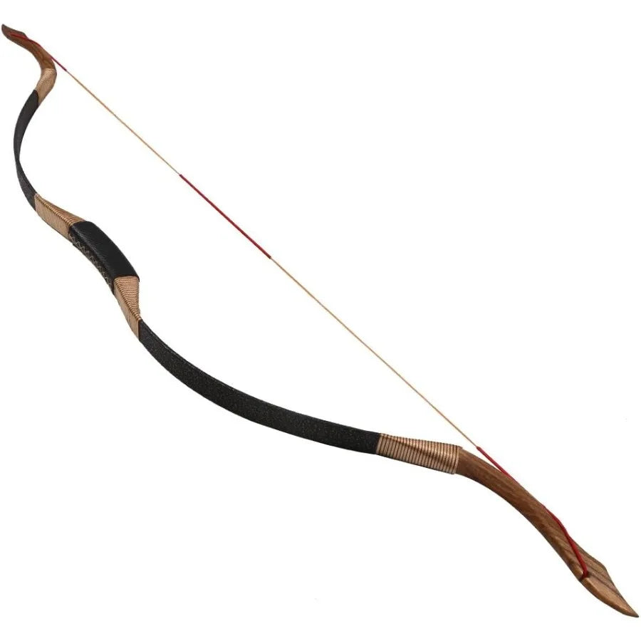 TOPARCHERY Hunter Traditional Recurve Bow Longbow For Hunting 30-50 Pounds