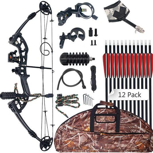 Battleship X Composite Bow And Arrow Set 30-60lb Outdoor Archery