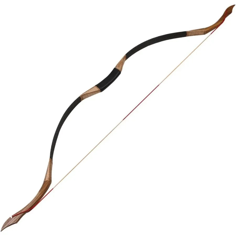 TOPARCHERY Hunter Traditional Recurve Bow Longbow For Hunting 30-50 Pounds
