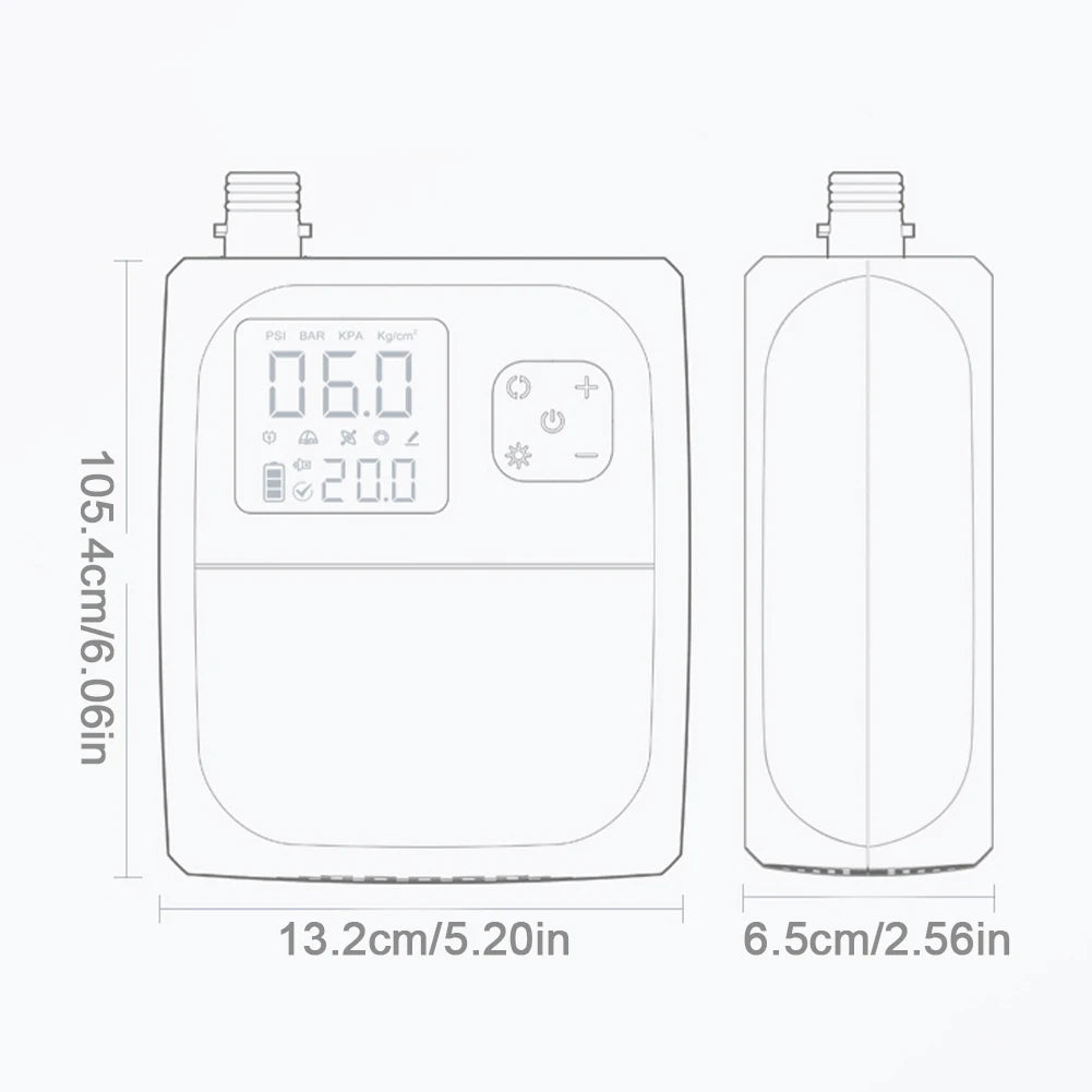 West Biking 25 PSI Portable SUP Pump For Paddleboards